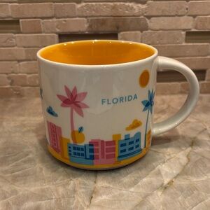 Starbucks You Are Here Florida Mug NWOT